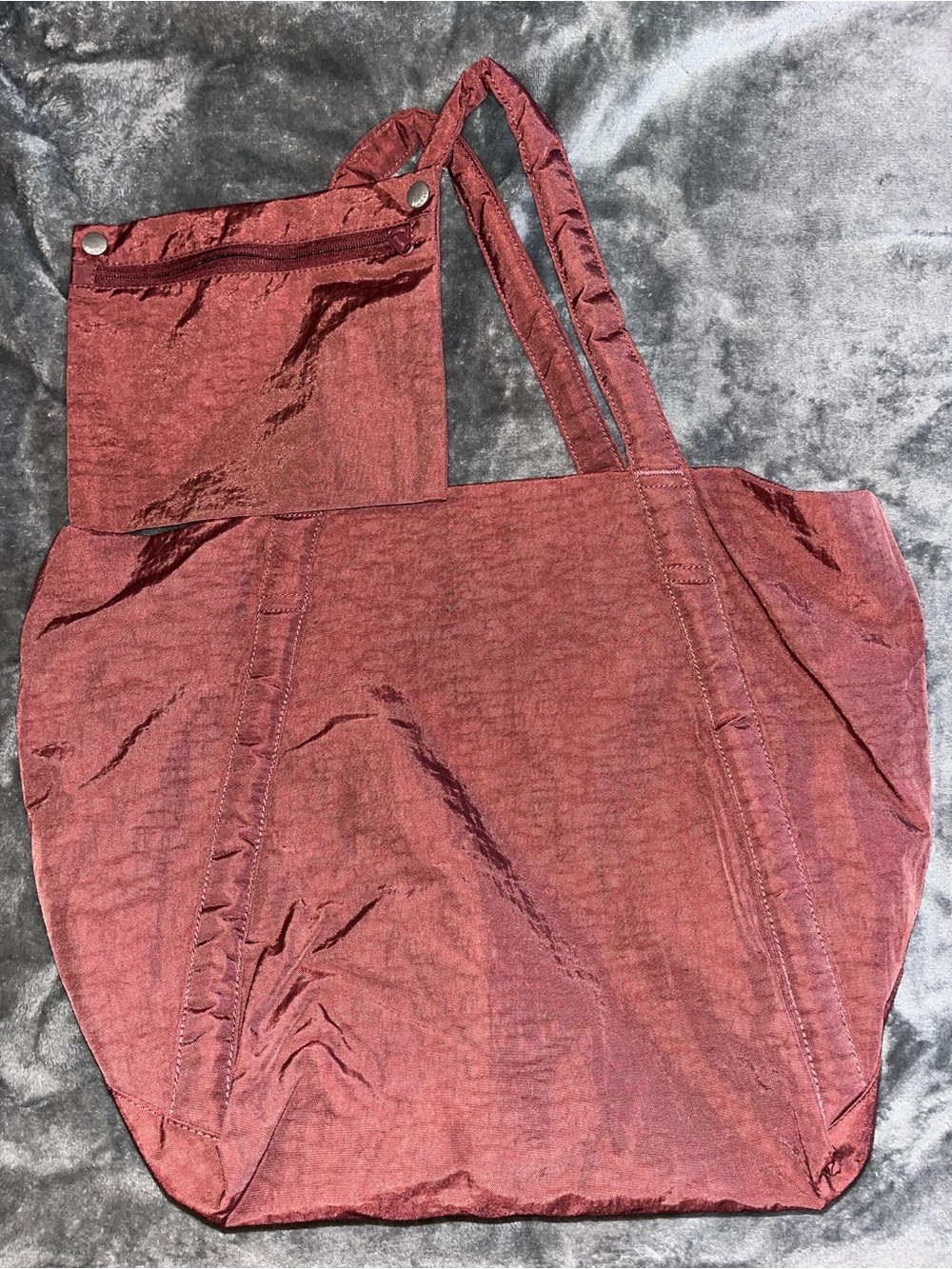 BAGGU CLOUD BAG in MAHOGANY